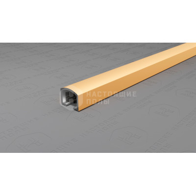 Профиль вставка алюминиевый Neexy PV104-04 золото матовое, 2700*10*8.2 мм