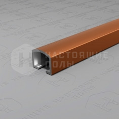 PV104-06 бронза матовая, 2700*10*8.2 мм