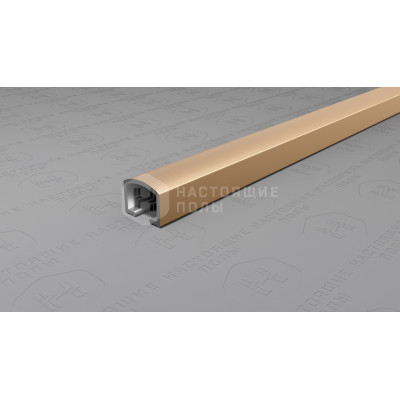Профиль вставка алюминиевый Neexy PV104-08 шампань матовая, 2700*10*8.2 мм