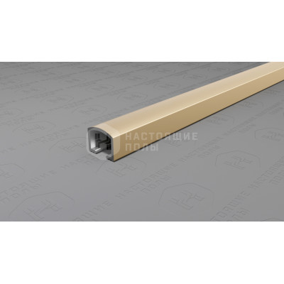 Профиль вставка алюминиевый Neexy PV104-09 шампань блестящая, 2700*10*8.2 мм