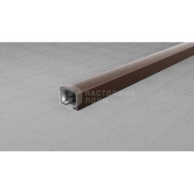 Профиль вставка алюминиевый Neexy PV104-11 коричневый блестящий, 2700*10*8.2 мм