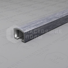 PV104-45 серебро блестящее браш, 2700*10*8.2 мм