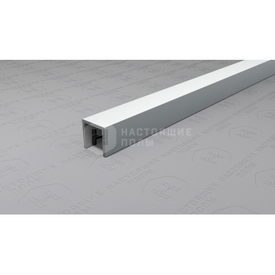 Профиль П-образный алюминиевый Neexy PV83-02 серебро матовое, 2700*10*10 мм