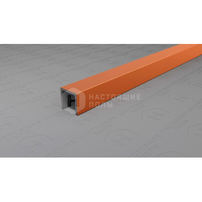 Профиль П-образный алюминиевый Neexy PV83-07 бронза блестящая, 2700*10*10 мм