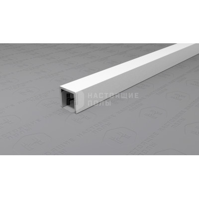 Профиль П-образный алюминиевый Neexy PV83-41 муар белый, 2700*10*10 мм