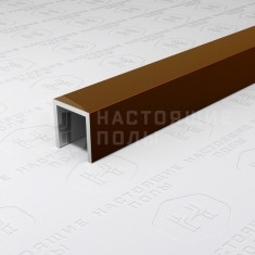 PV83-48 темная бронза блестящая, 2700*10*10 мм