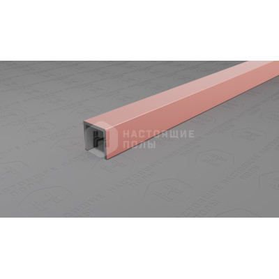 Профиль П-образный алюминиевый Neexy PV83-50 медь блестящая, 2700*10*10 мм