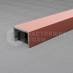 PV84-15 розовый блестящий, 2700*15*10 мм