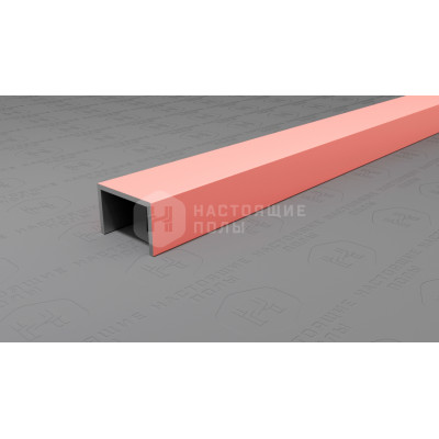 Профиль П-образный алюминиевый Neexy PV84-49 медь матовая, 2700*15*10 мм