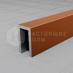 PV85-06 бронза матовая, 2700*6*10 мм