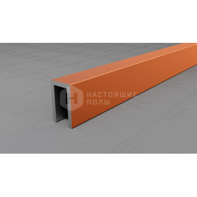 Профиль П-образный алюминиевый Neexy PV85-07 бронза блестящая, 2700*6*10 мм