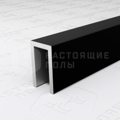 PV85-18 черный матовый, 2700*6*10 мм