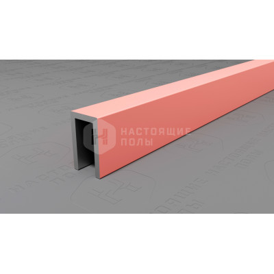 Профиль П-образный алюминиевый Neexy PV85-49 медь матовая, 2700*6*10 мм