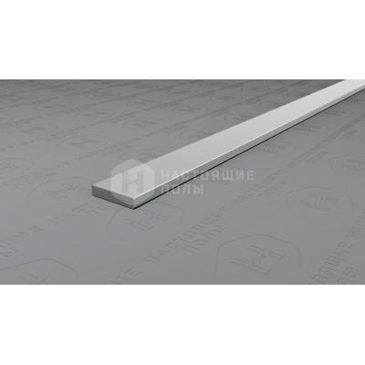 Полоса алюминиевая Neexy PV87-03 серебро блестящее, 2700*10*2 мм
