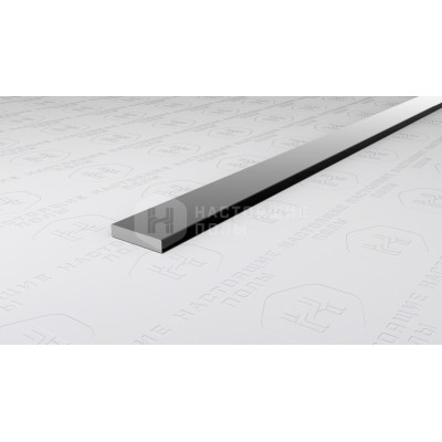 Полоса алюминиевая Neexy PV87-19 черный блестящий, 2700*10*2 мм