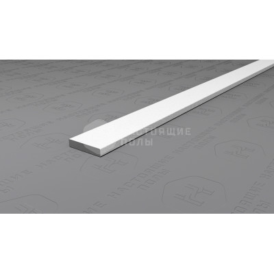 Полоса алюминиевая Neexy PV87-41 муар белый, 2700*10*2 мм