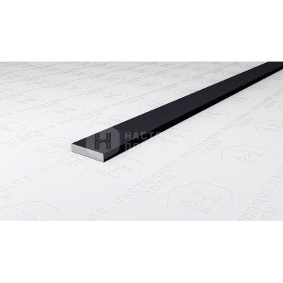 Полоса алюминиевая Neexy PV87-42 муар черный, 2700*10*2 мм
