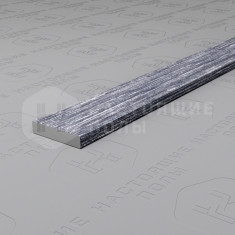 PV87-45 серебро блестящее браш, 2700*10*2 мм