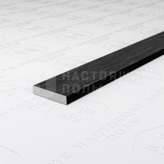 PV87-46 черный блестящий браш, 2700*10*2 мм