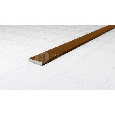 Полоса алюминиевая Neexy PV87-48 темная бронза блестящая, 2700*10*2 мм