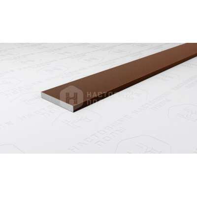Полоса алюминиевая Neexy PV88-10 коричневый матовый, 2700*15*2 мм
