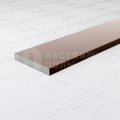 PV88-11 коричневый блестящий, 2700*15*2 мм