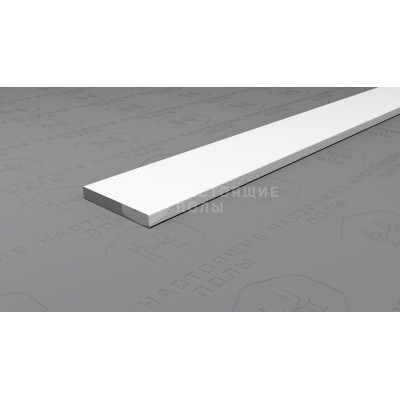 Полоса алюминиевая Neexy PV88-41 муар белый, 2700*15*2 мм