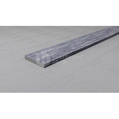 Полоса алюминиевая Neexy PV88-45 серебро блестящее браш, 2700*15*2 мм