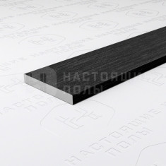 PV88-46 черный блестящий браш, 2700*15*2 мм