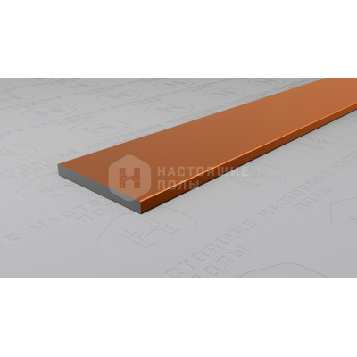 Полоса алюминиевая Neexy PV89-06 бронза матовая, 2700*20*2 мм