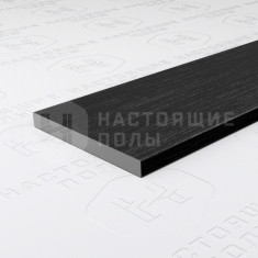 PV89-46 черный блестящий браш, 2700*20*2 мм