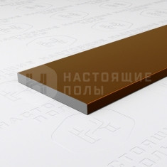PV89-48 темная бронза блестящая, 2700*20*2 мм