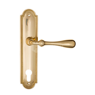 Дверная ручка Fratelli Cattini Retro FCT1985 CYL PL248-OLV полированная латунь Дверная ручка Fratelli Cattini Retro FCT1985 CYL PL248-OLV полированная латунь