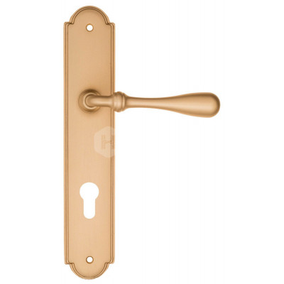 Дверная ручка Fratelli Cattini Retro FCT2001 CYL PL257-BS матовая латунь