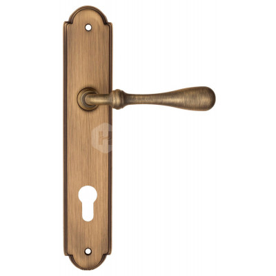 Дверная ручка Fratelli Cattini Retro FCT1938 CYL PL257-BY матовая бронза