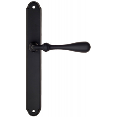 Дверная ручка Fratelli Cattini Retro FCT2663 PL01-NM матовый черный