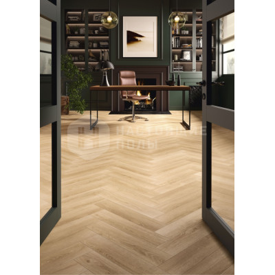 Ламинат елочкой Alsafloor Creativ Baton Rompu 465 Сандаловое Дерево, 640*143*12 мм