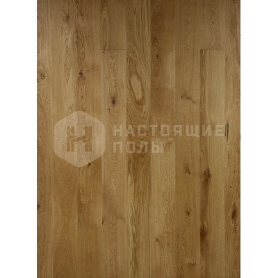 Паркетная доска Karelia Тренд 10113483A1000143 Дуб Стори Винтаж брашированный однополосный под маслом, 2266*188*14 мм