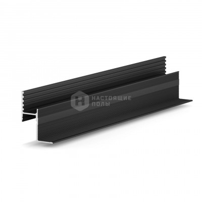 Теневая рейка Laconistiq 27-31-300 Multilevel New Черный муар, 3000*46.5*28.7 мм