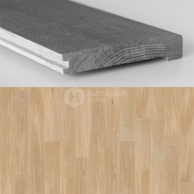 Cтупенька универсальная Coswick 2159-1211 Дуб Атакама Селект энд Беттер шелковое масло, 1400*127*15 мм