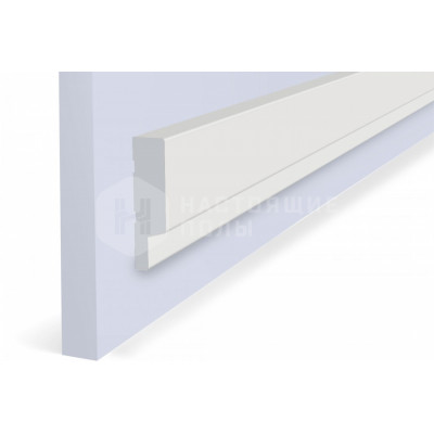 Молдинг для стеновых панелей Hiwood LF124A Long NP, 3000*42*12 мм