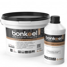 Клей 2K PU для LVT и паркета BONKEEL Prof (4,76 кг)
