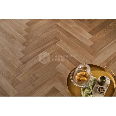 Паркет Елочка Panaget Baton Rompu 1022770 Дуб Кофе Крем Классик/Аутентик, 590*90*12 мм