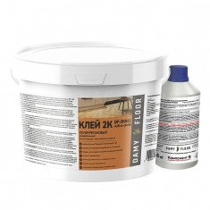 Клей двухкомпонентный DAMY FLOOR DF-2К911 для паркета, SPC и LVT (9.35 кг)