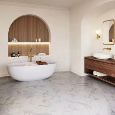 Pure Marble Snowflak, 743*145*5 мм