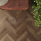 SPC плитка Invictus Maximus Herringbone Highland Oak Chocolate, 743*145*5 мм