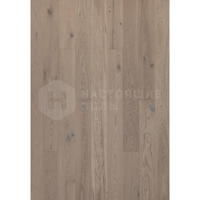 Паркетная доска Karelia Пралине 10113440A5392111 Дуб Шоколадный Бархат брашированный однополосный под маслом, 1800*138*14 мм