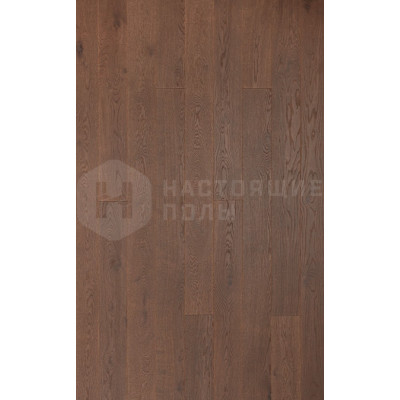 Паркетная доска Karelia Пралине 10113439A5393111 Дуб Горький Шоколад брашированный однополосный под маслом, 2000*138*14 мм