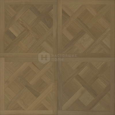 Модульный паркет Coswick Оттенки серого 1143-1289-10 Дуб Атлантида Версаль Селект энд Бэттер шелковое масло, 635*635*19.05 мм