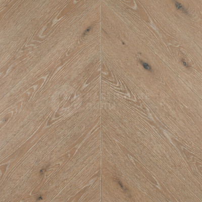 Паркет французская елка Lab Arte Дуб Натур Морозный, 600/475*125*14 мм